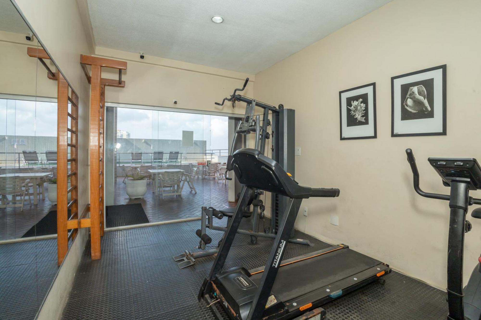 Vista Mar E Lagoa - Cozinha E Frigobar - Apartamento Flat Proximo A Praia São Luís 外观 照片