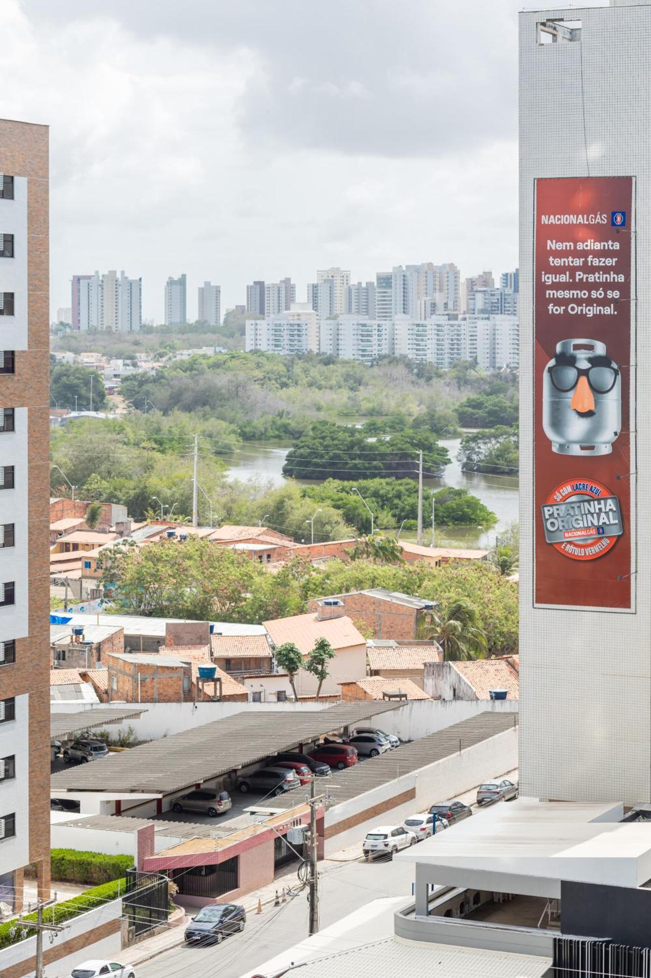 Vista Mar E Lagoa - Cozinha E Frigobar - Apartamento Flat Proximo A Praia São Luís 外观 照片