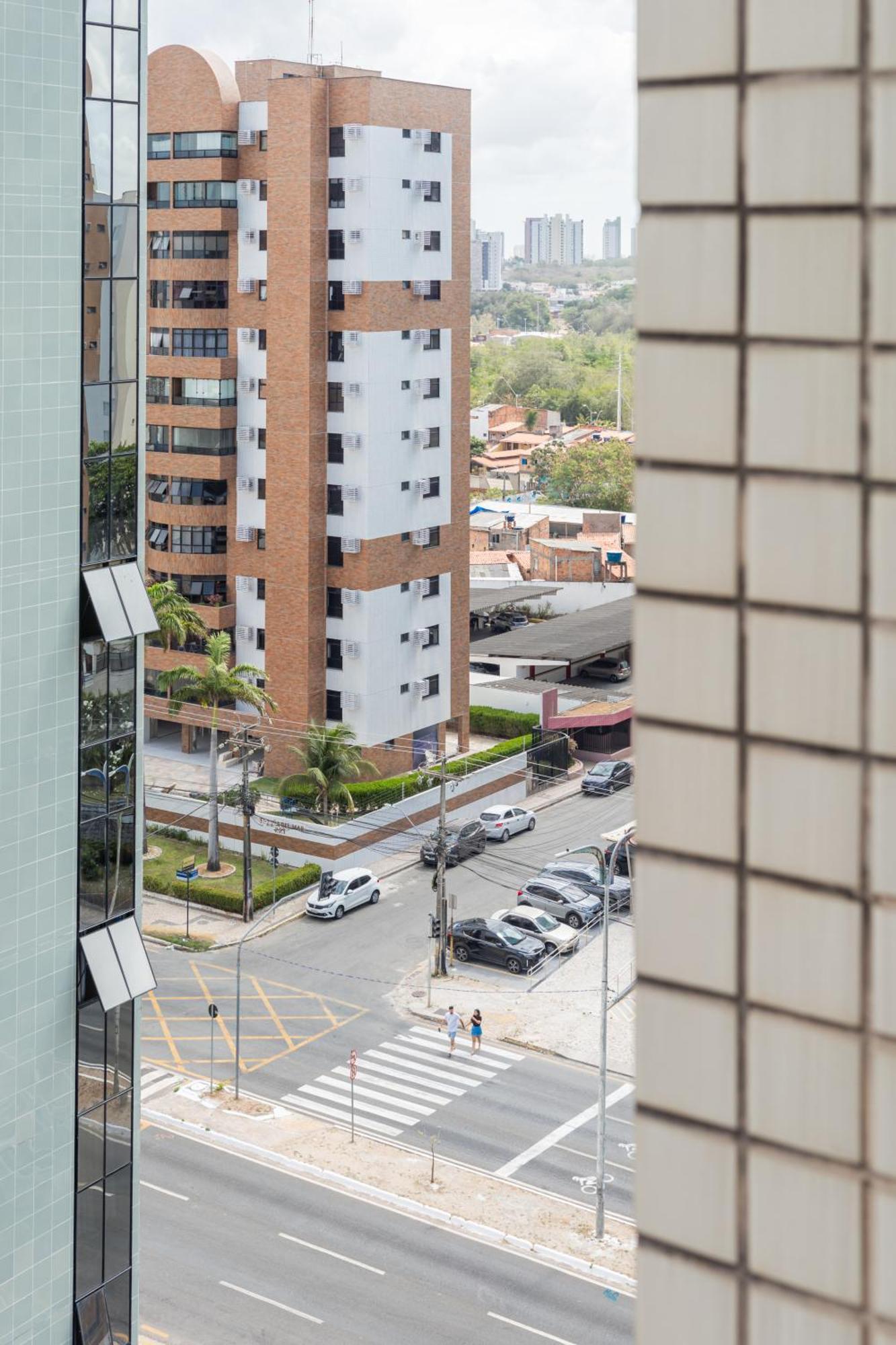 Vista Mar E Lagoa - Cozinha E Frigobar - Apartamento Flat Proximo A Praia São Luís 外观 照片