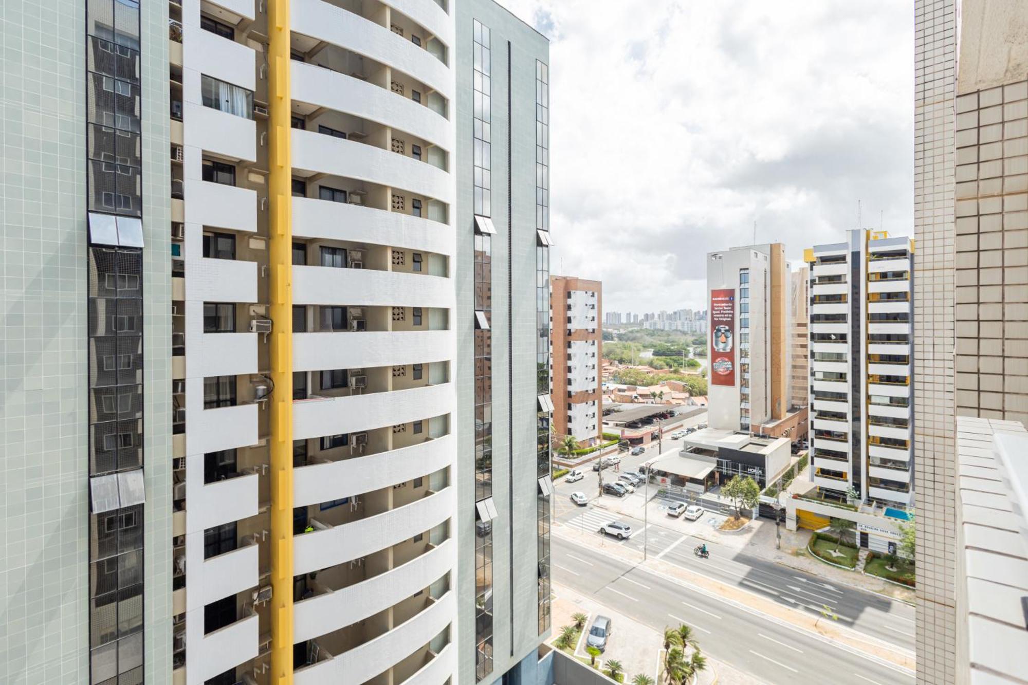 Vista Mar E Lagoa - Cozinha E Frigobar - Apartamento Flat Proximo A Praia São Luís 外观 照片