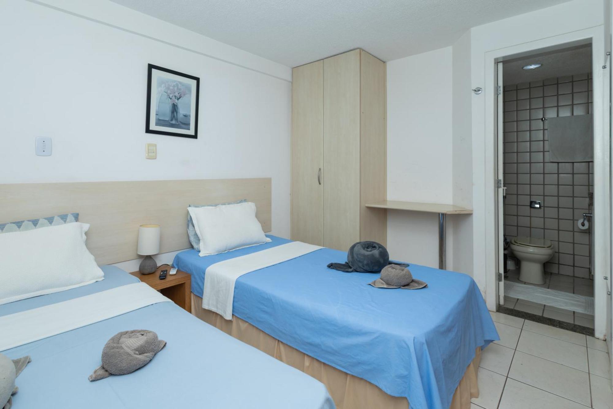 Vista Mar E Lagoa - Cozinha E Frigobar - Apartamento Flat Proximo A Praia São Luís 外观 照片
