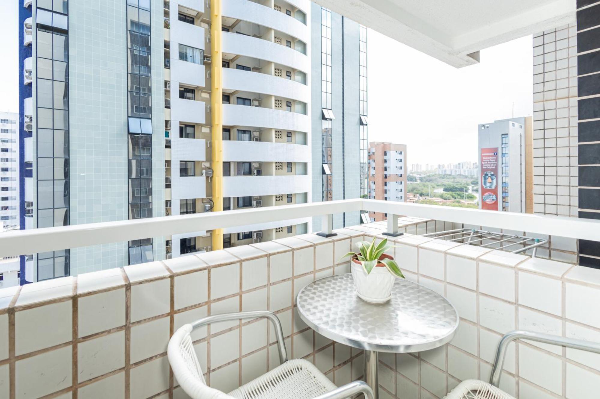 Vista Mar E Lagoa - Cozinha E Frigobar - Apartamento Flat Proximo A Praia São Luís 外观 照片