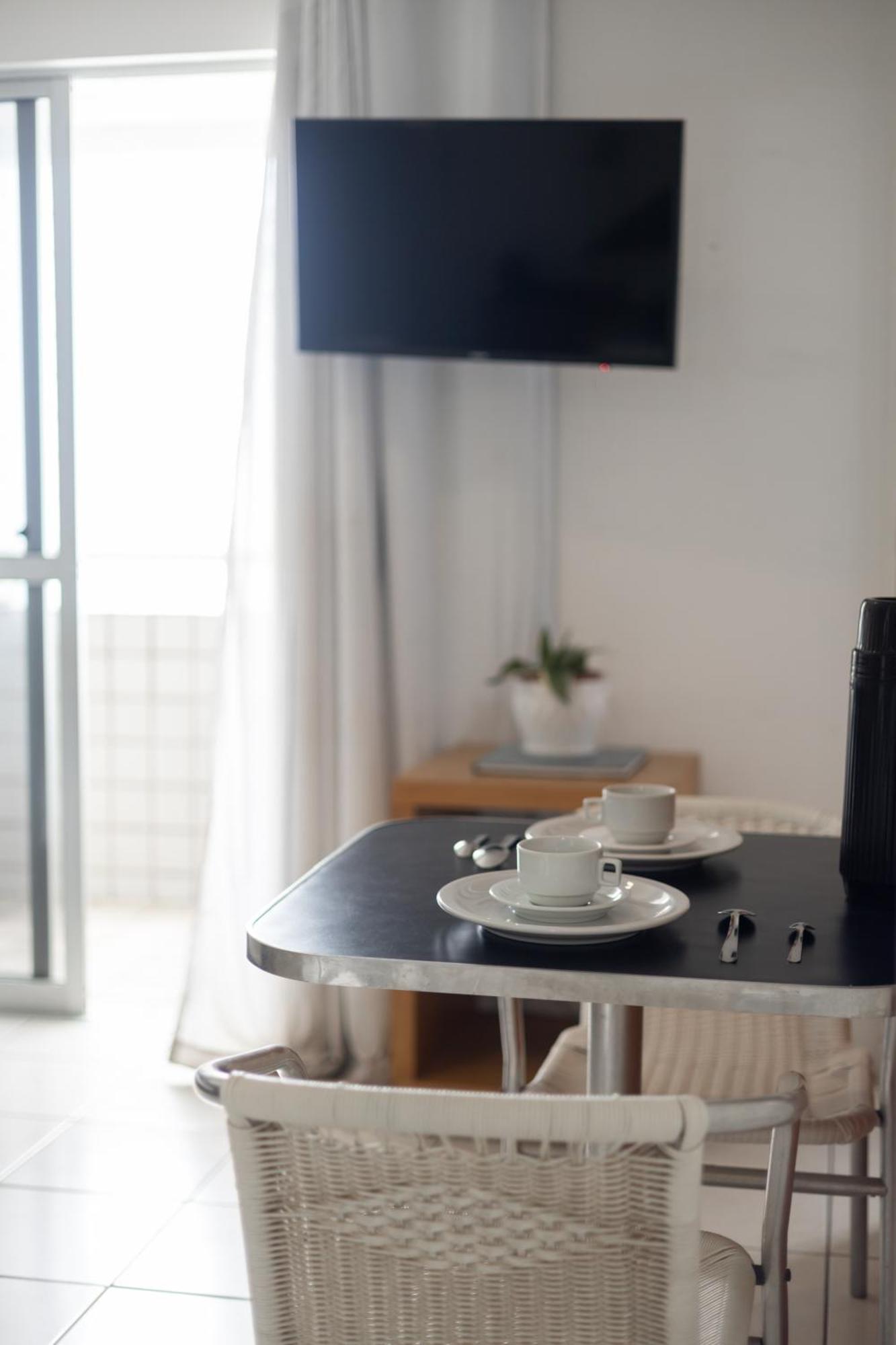 Vista Mar E Lagoa - Cozinha E Frigobar - Apartamento Flat Proximo A Praia São Luís 外观 照片