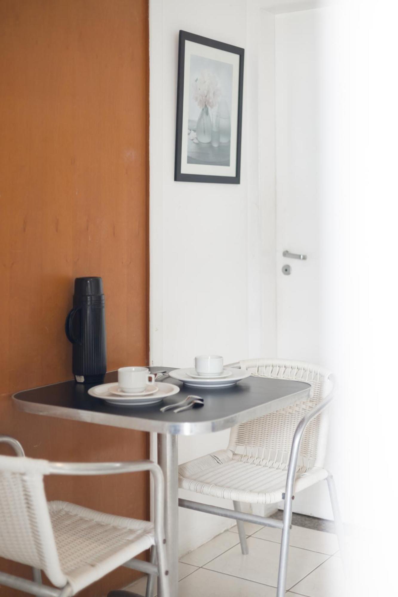 Vista Mar E Lagoa - Cozinha E Frigobar - Apartamento Flat Proximo A Praia São Luís 外观 照片