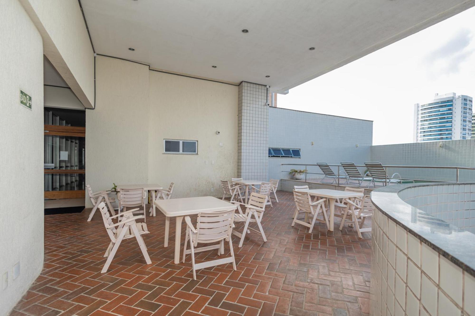 Vista Mar E Lagoa - Cozinha E Frigobar - Apartamento Flat Proximo A Praia São Luís 外观 照片